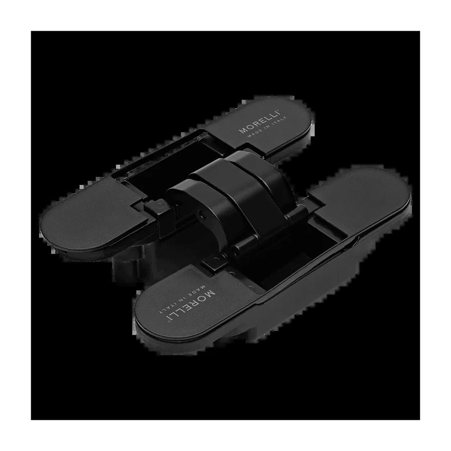Петля скрытая HH-20 B, врезная с 3D-регулировкой, вес полотна до 60 кг, цвет черный