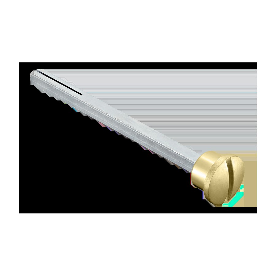 Четырехгранник LUX-SPINDLE-WC 110 OSA 110мм с кнопкой, цвет матовое золото