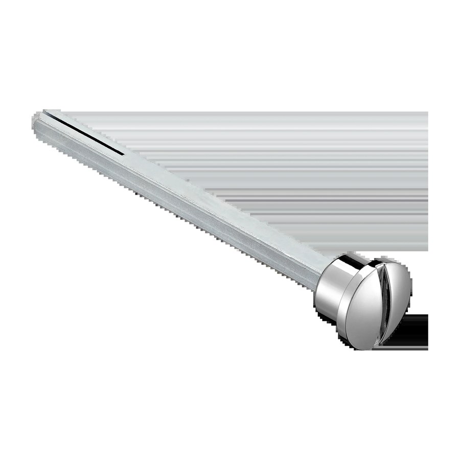 Четырехгранник LUX-SPINDLE-WC 110 CRO 110мм с кнопкой, цвет хром
