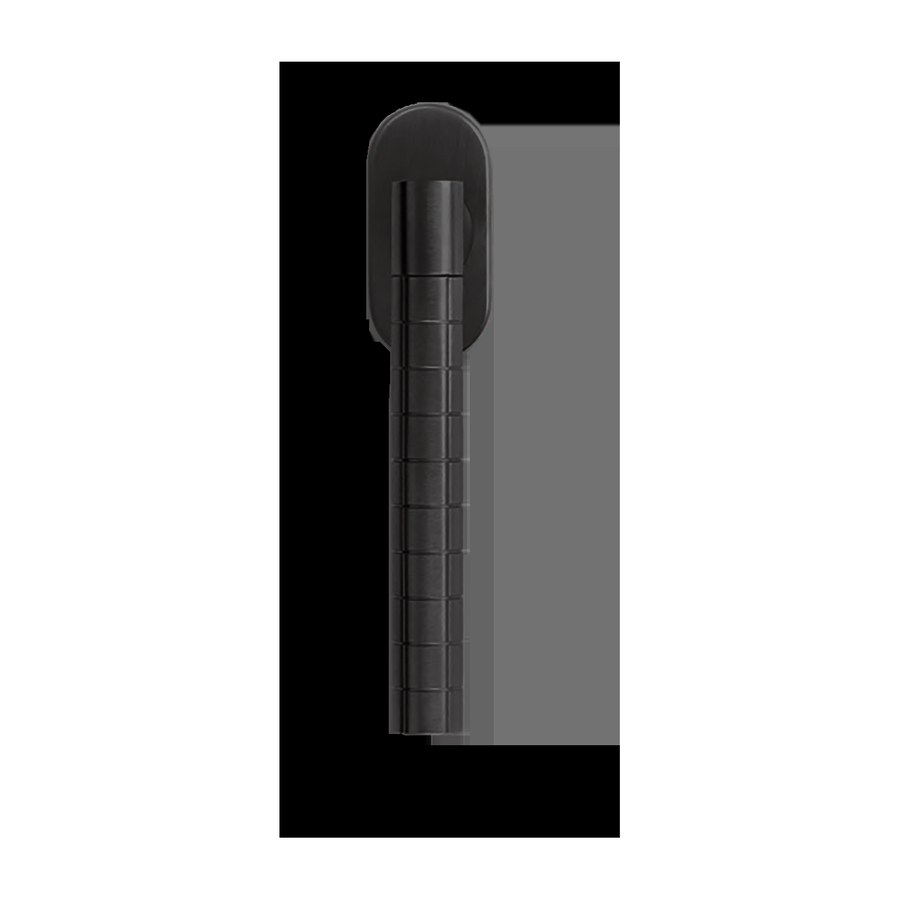 Дверная фурнитура Ручка дверная HIDE VOLUME W1 NERO-ST оконная с 4-х позицион. механизмом цвет черный soft touch