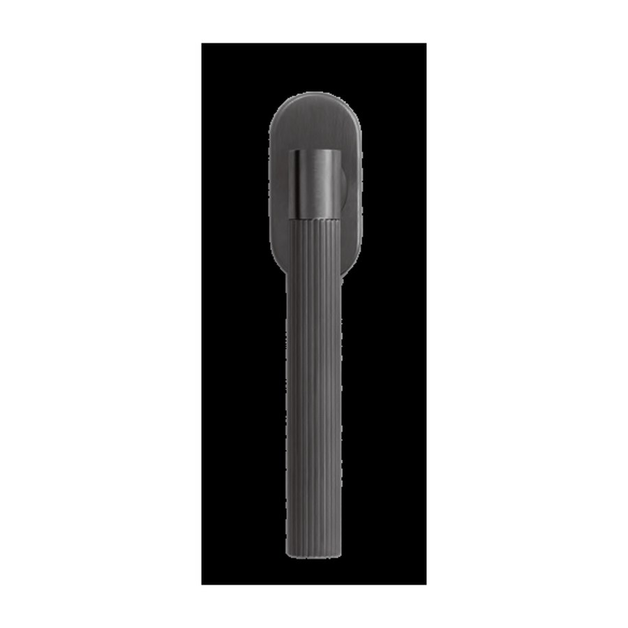 Ручка дверная HIDE DISTANCE W1 NERO-ST оконная с 4-х позицион. механизмом цвет черный soft touch