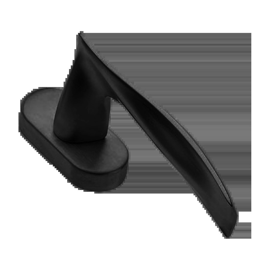 Ручка дверная WAVE W1 NERO-ST оконная с 4-х позицион. механизмом цвет черный soft touch
