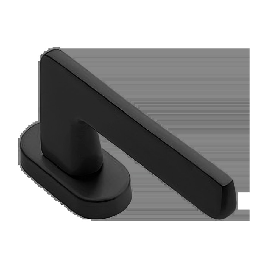 Ручка дверная ROCK W1 NERO-ST оконная с 4-х позицион. механизмом цвет черный soft touch