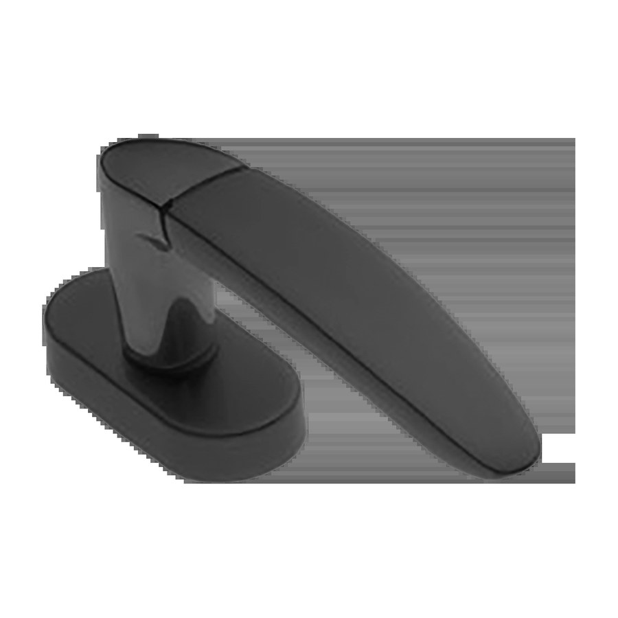 Ручка дверная SAIL W1 NERO-ST оконная с 4-х позицион. механизмом цвет черный soft touch