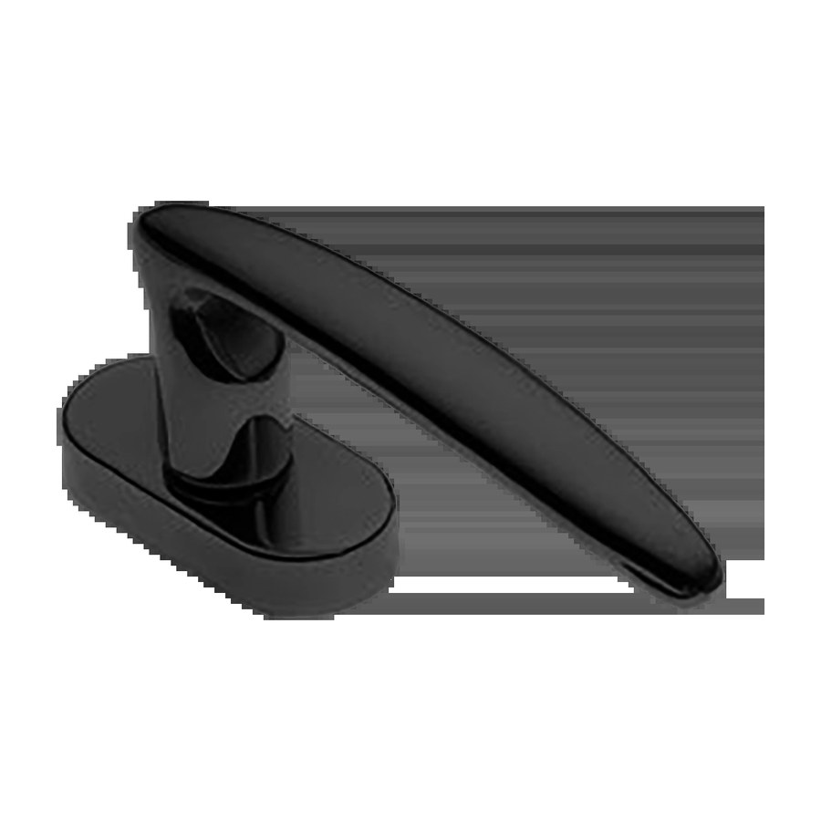 Ручка дверная FLAMINGO W1 NERO-ST оконная с 4-х позицион. механизмом цвет черный soft touch