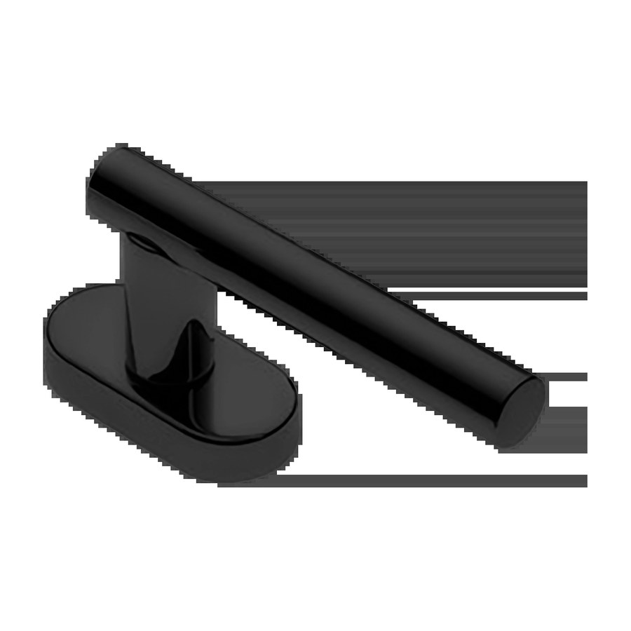 Дверная фурнитура Ручка дверная CALLA W1 NERO-ST оконная с 4-х позицион. механизмом цвет черный soft touch