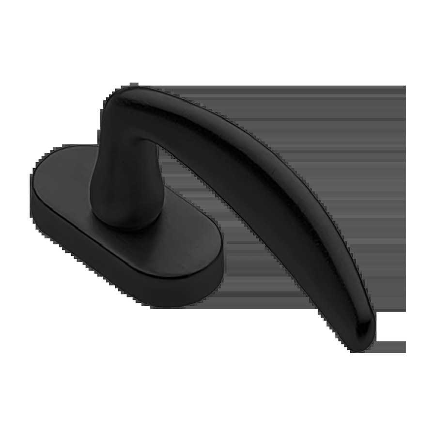 Ручка дверная MOGADOR W1 NERO-ST оконная с 4-х позицион. механизмом цвет черный soft touch