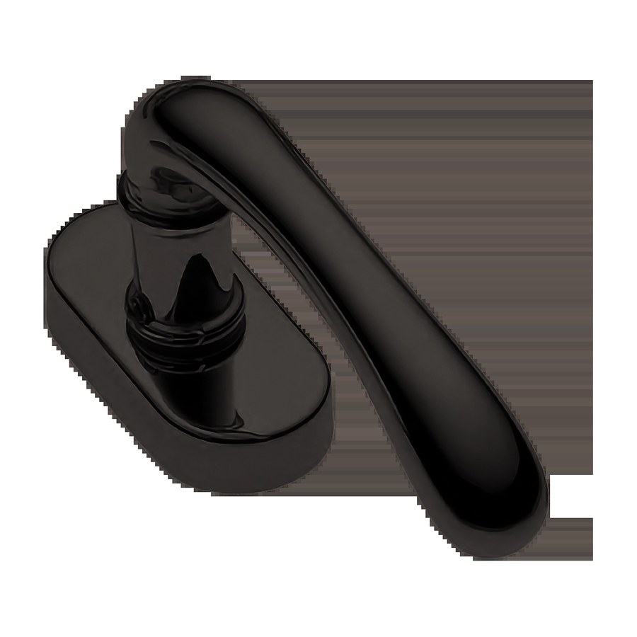 Ручка оконная RING W1 NIN на прямоугольной розетке с 4-х позицион. механизмом, цвет черный никель, латунь