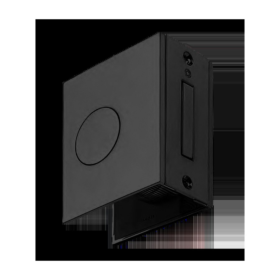 Ручка дверная RAFT NERO-ST, ручки для раздвижных дверей цвет черный soft touch