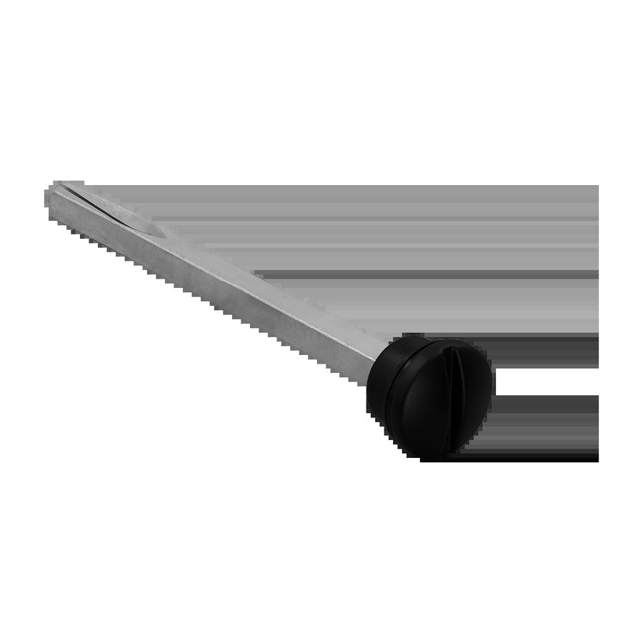 Четырехгранник LUX-SPINDLE-WC 110 NERO-ST 110мм с кнопкой, цвет черный soft-touch