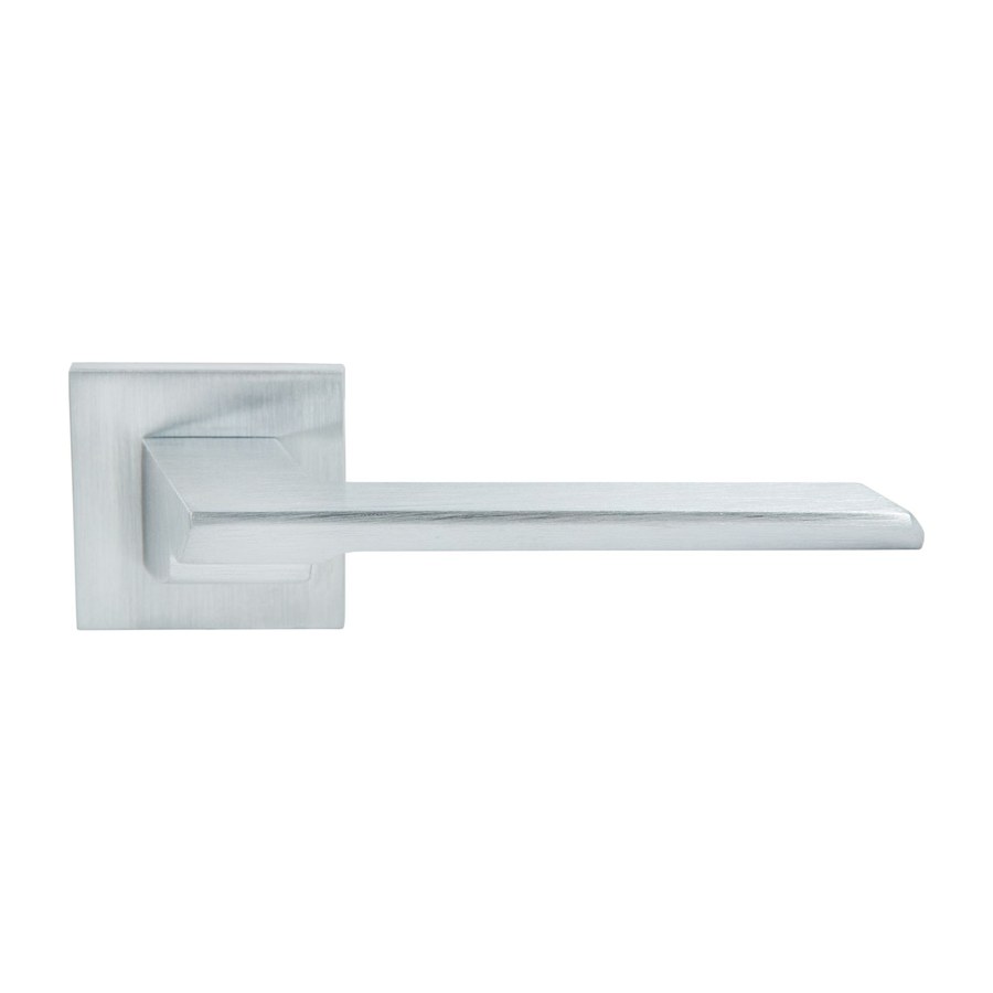 Дверная ручка на розетке Portuno Italia 206.02 Матовый хром