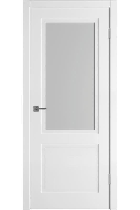 Межкомнатная дверь эмаль FLAT 2 WHITE CLOUD белая