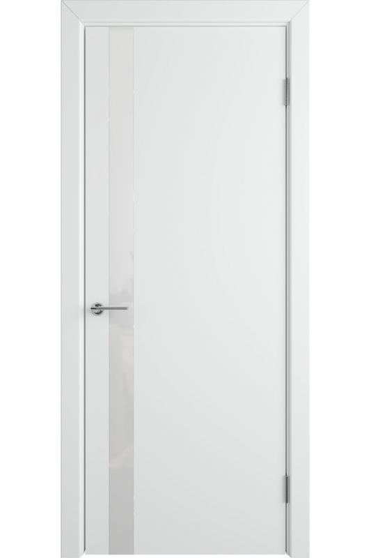 Межкомнатные двери Межкомнатная дверь эмаль Niuta Ett | Polar | White Gloss